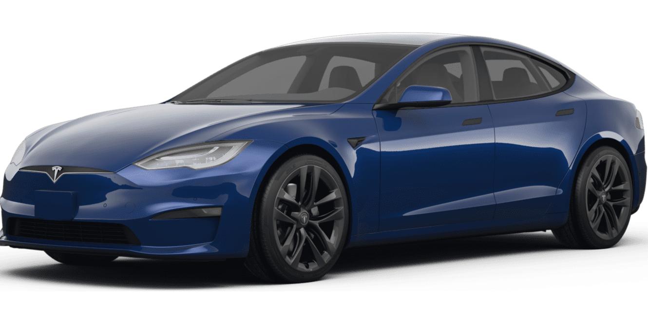 TESLA MODEL S 2021 5YJSA1E21MF424638 image